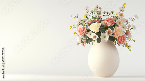 3d illustration of beautiful flowers