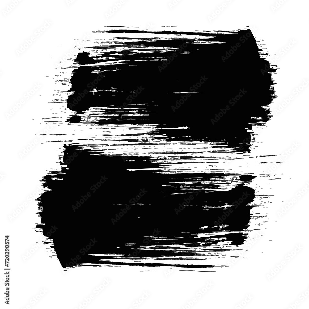 Abstract Watercolor Grunge Frame Design with Brush Strokes on white background. Abstract Watercolor Grunge Frame Design with Brush Strokes on white background.
