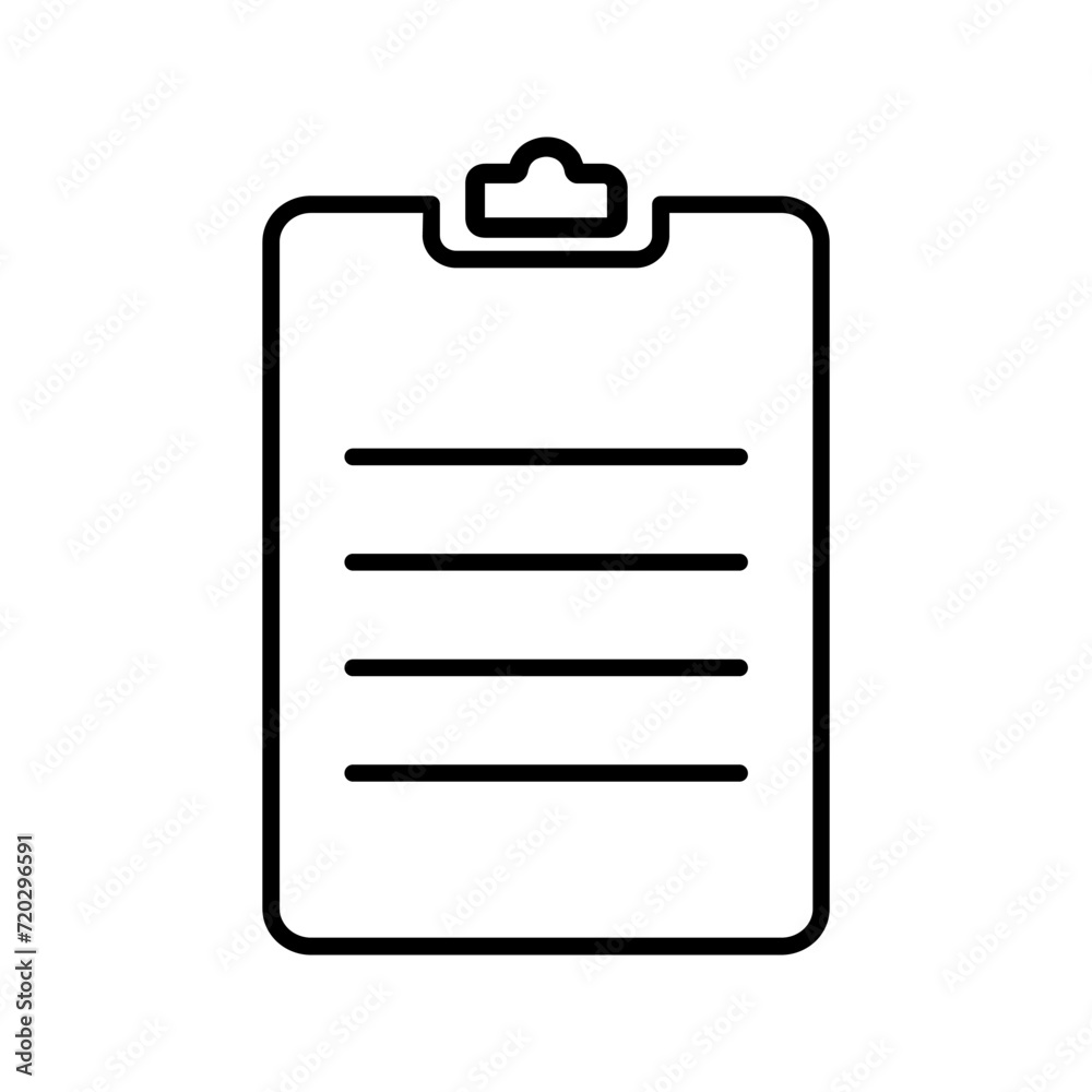 Clipboard Vector Icon Clipboard Vector Icon