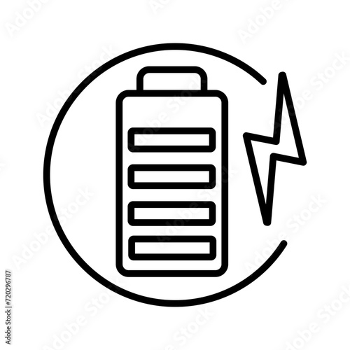Charge Battery Vector Icon