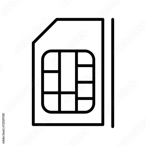 SIM Card Vector Icon