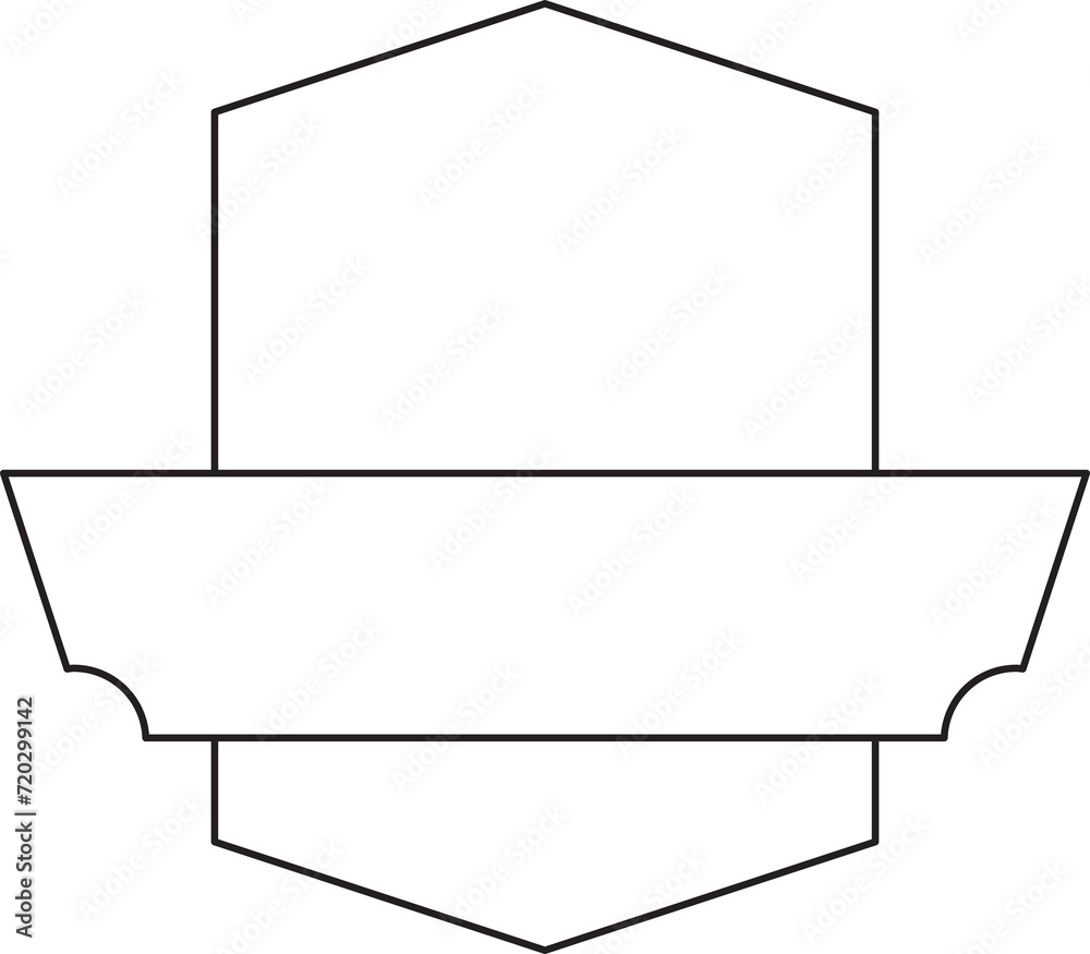 Ornamental Label Frame Ornamental Label Frame