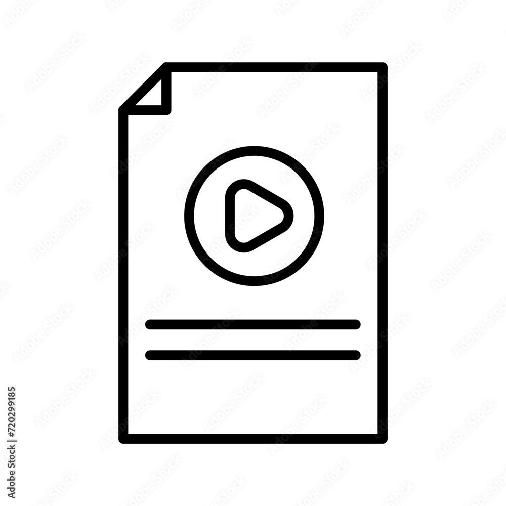 Audio File Vector Icon