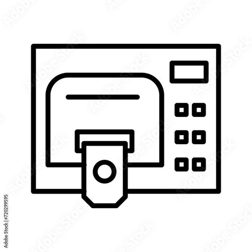 ATM Service Vector Icon