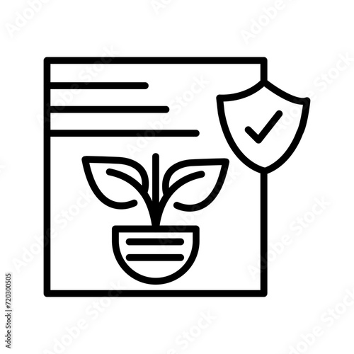 Ecology Protection Vector Icon