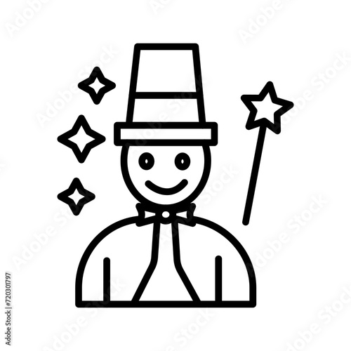 Magician Vector Icon