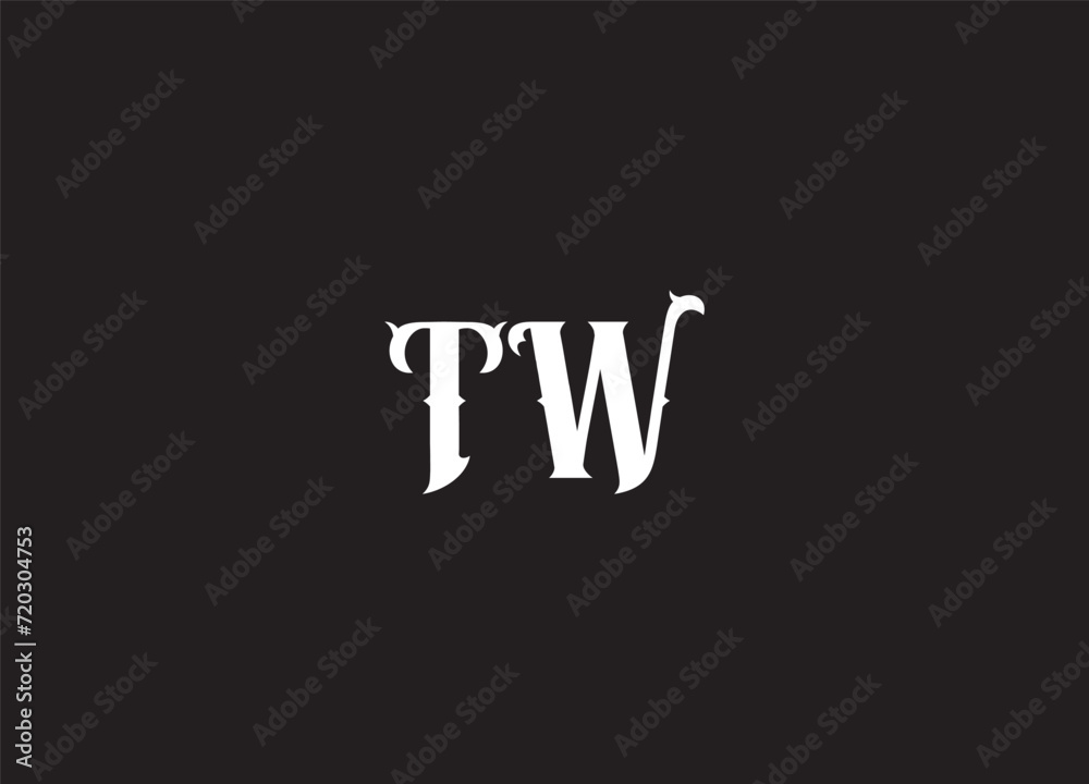 TW LETTER LOGO DESIGN AND INITIAL LOGO TW LETTER LOGO DESIGN AND INITIAL LOGO