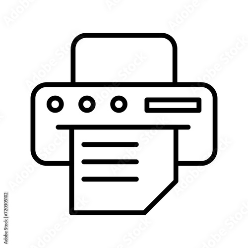 Printer Vector Icon
