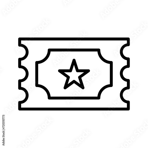 Tickets Vector Icon