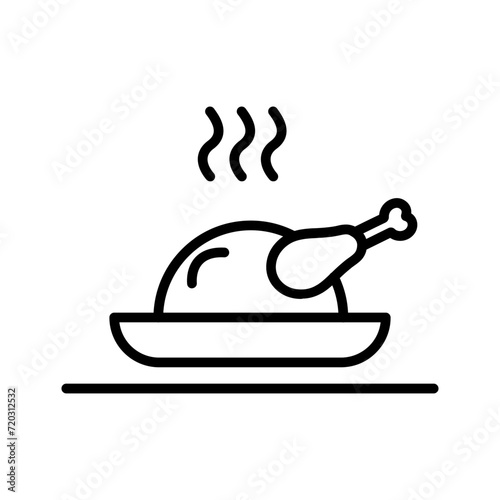 Chicken Vector Icon