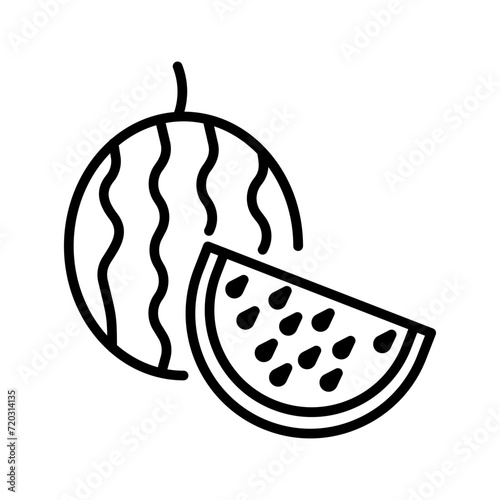 Watermelon Vector Icon