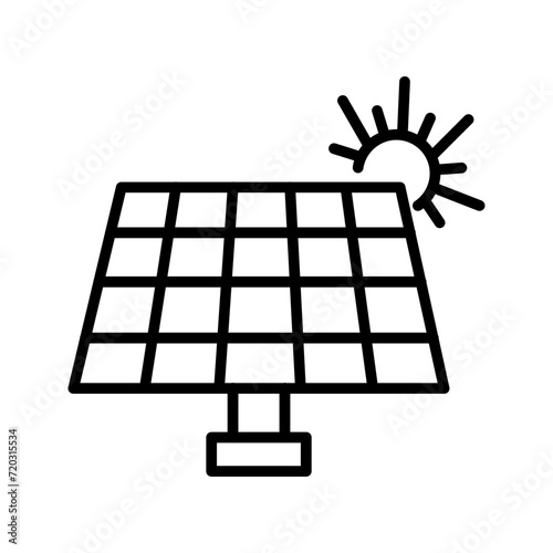 Solar Panel Vector Icon