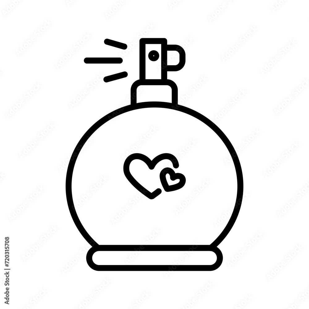 Obraz premium Fragrance Vector Icon