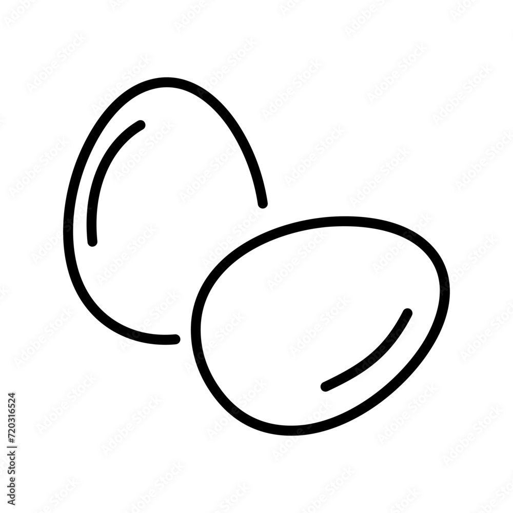 Egg Vector Icon Egg Vector Icon