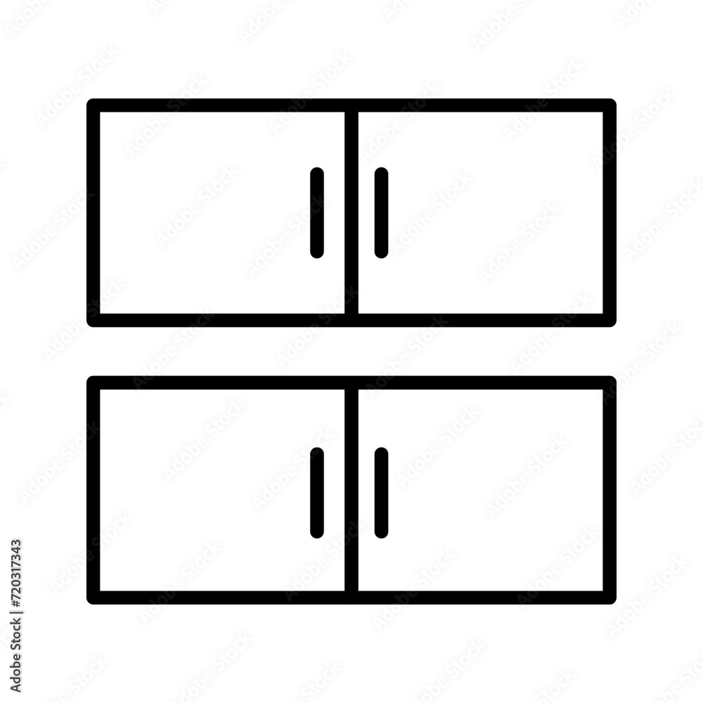 Cabinet Vector Icon Cabinet Vector Icon