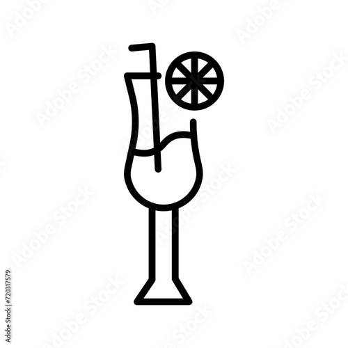 Cocktail Vector Icon