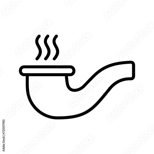 Smoking Pipe Vector Icon