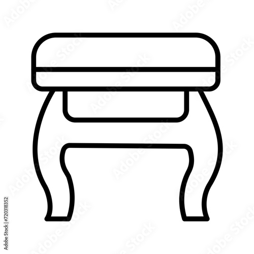 Stool Vector Icon