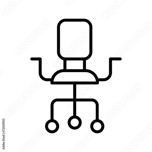 Office Chair I Vector Icon