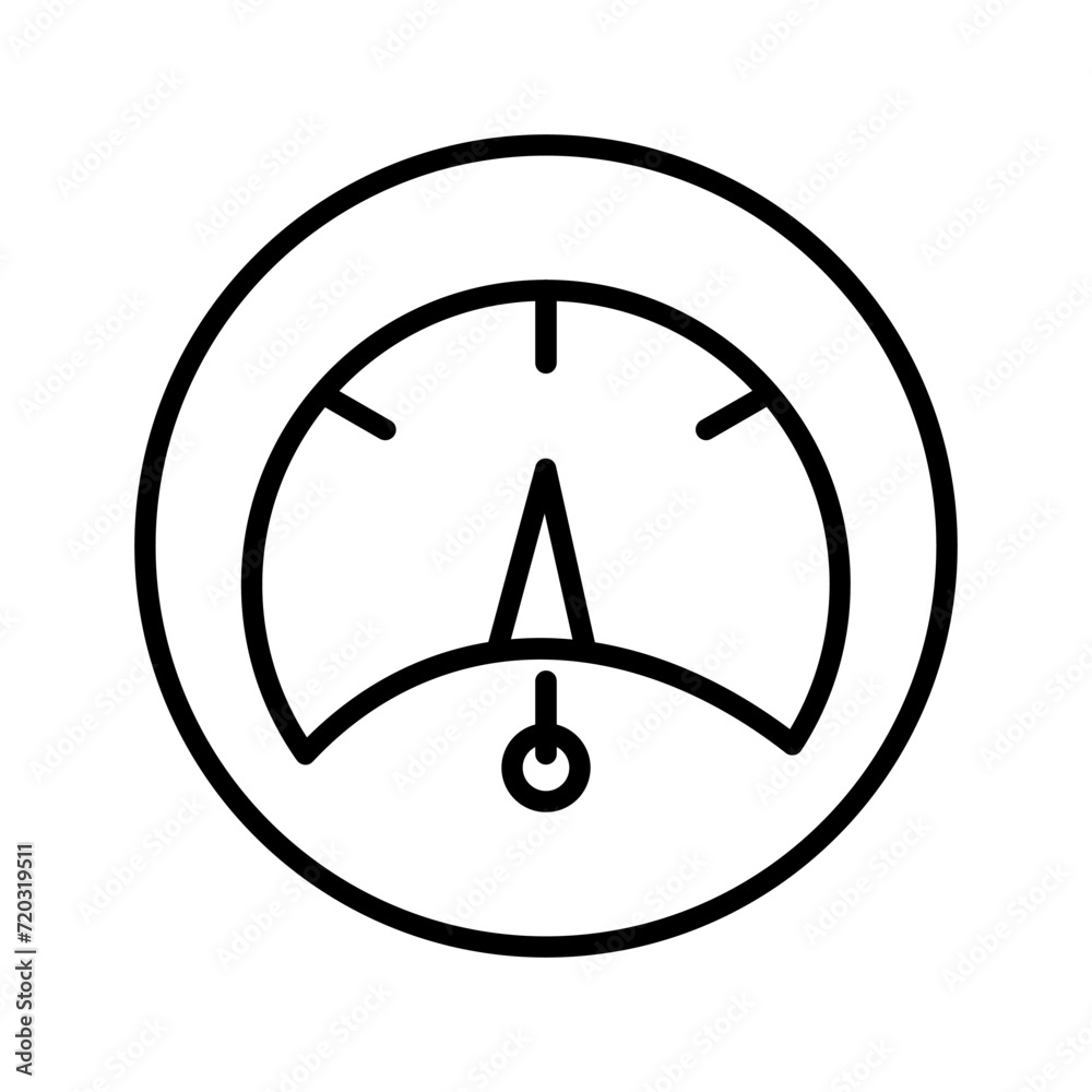 Gauge Vector Icon Gauge Vector Icon