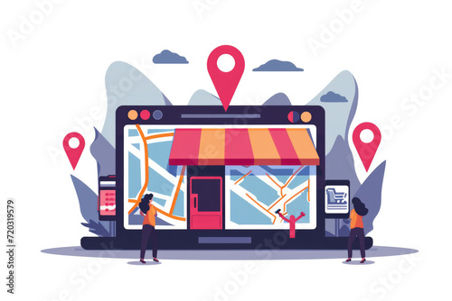 Local SEO: Optimizing a website for local searches, especially important for businesses serving a local community photo