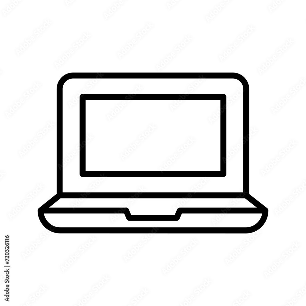 laptop computer isolated on white laptop computer isolated on white