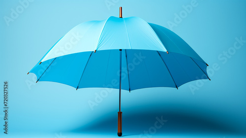open umbrella with beautiful background, Generative Ai
