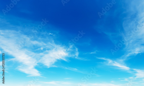 natural blue sky with clouds