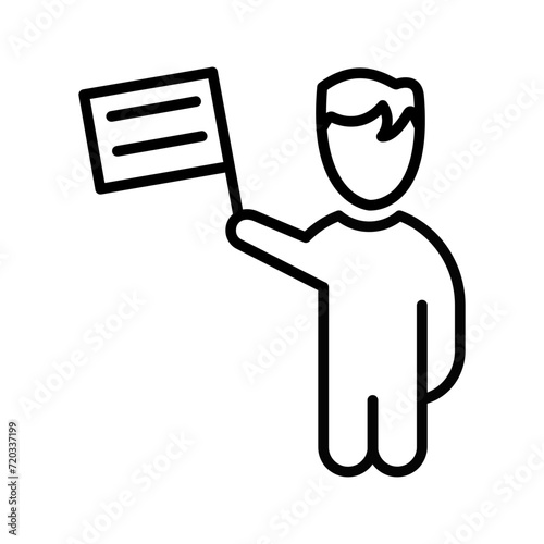 Protest Vector Icon