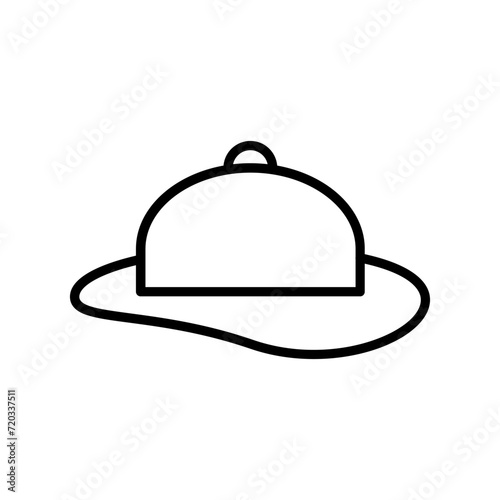 Woman's Hat Vector Icon