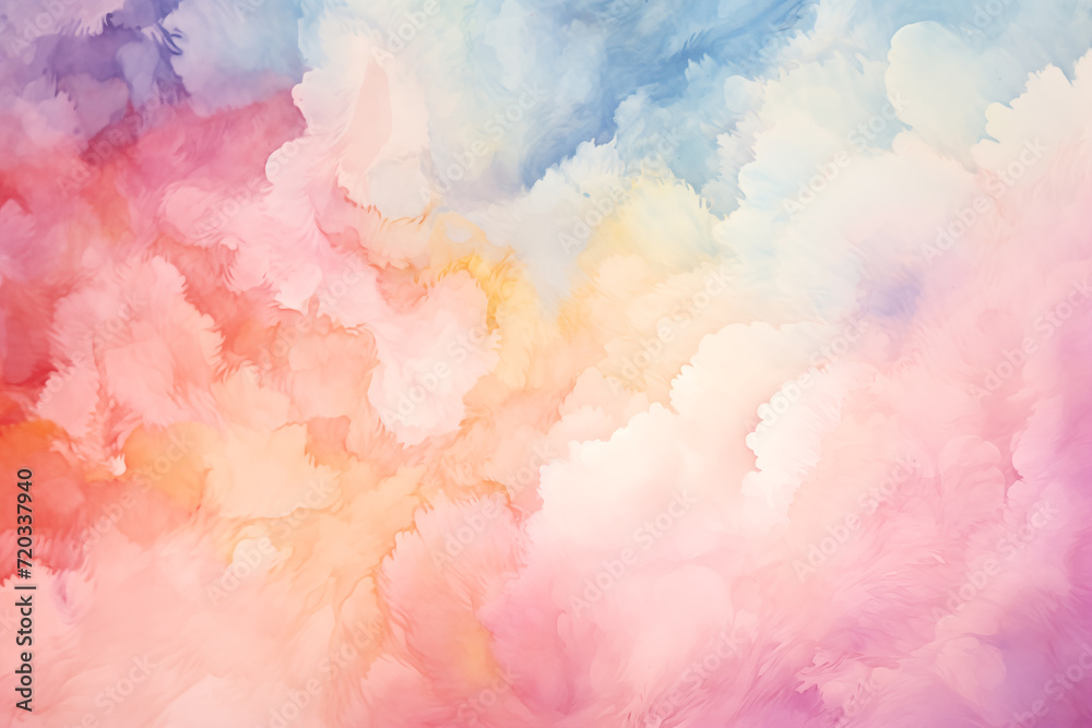Abstract Pastel Watercolor Gradient Background. Soft pastel watercolor gradient background suitable for design use.