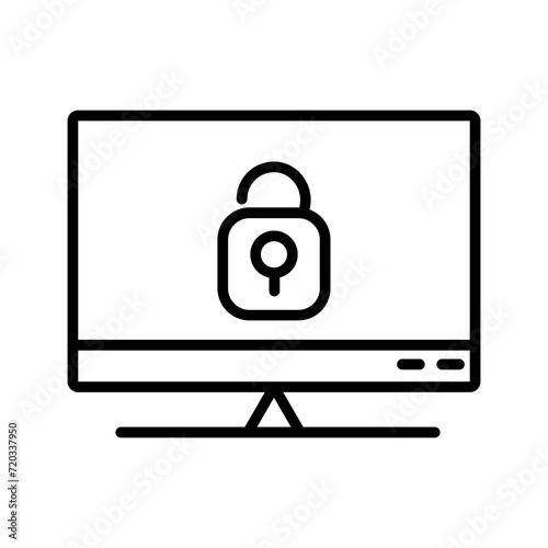 Closed Access Vector Icon