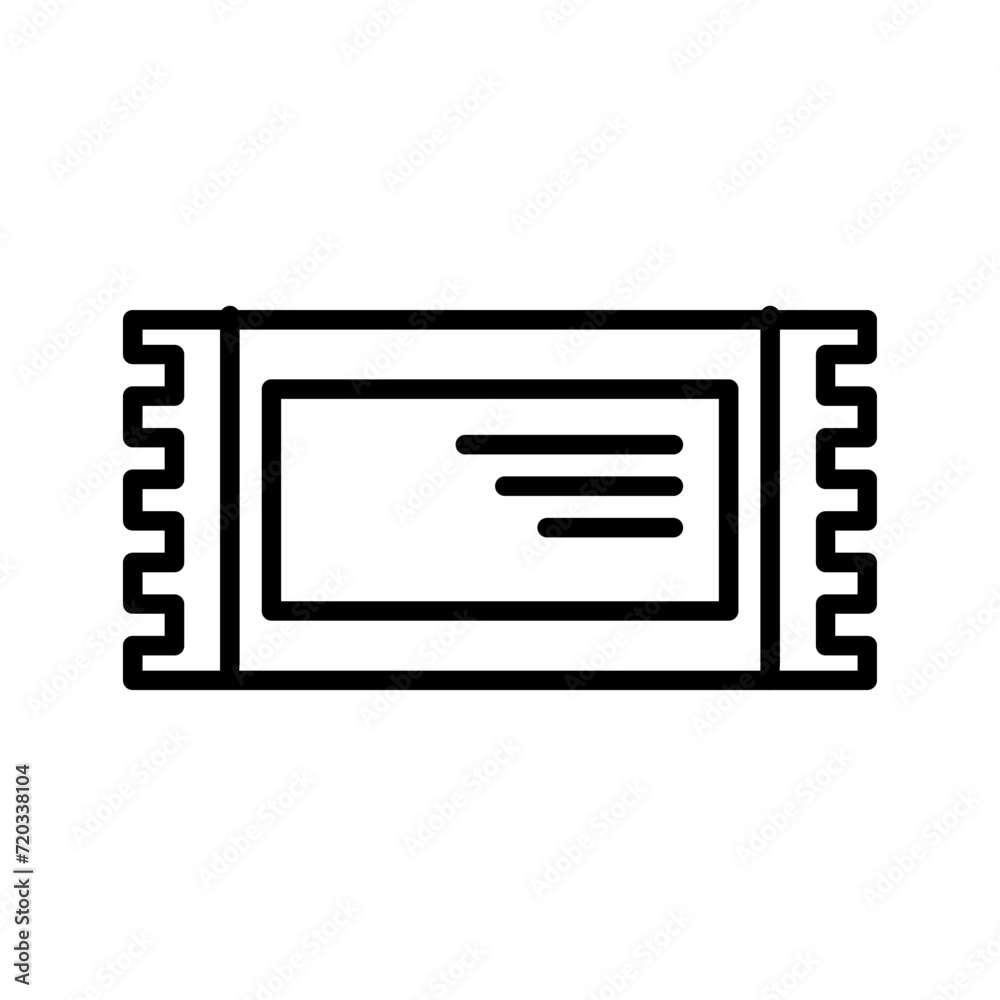 Tickets Vector Icon