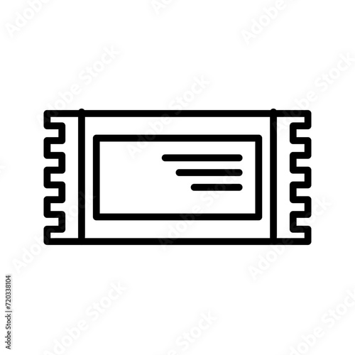 Tickets Vector Icon