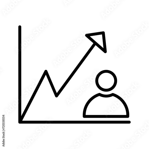 Business Growth Vector Icon