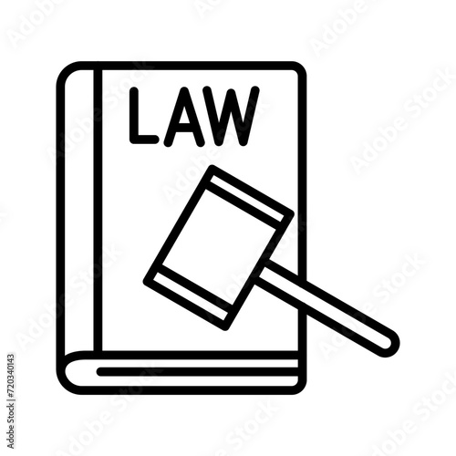 Law & Order Vector Icon