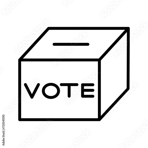 Ballot Box Vector Icon