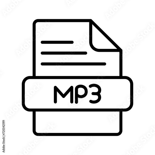 MP3 Vector Icon