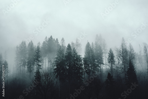 misty morning in the forest © Alex Sedova