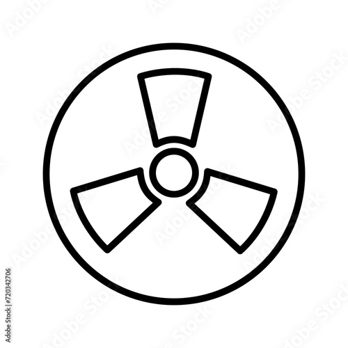 Radiation Vector Icon