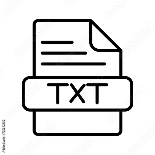 TXT Vector Icon