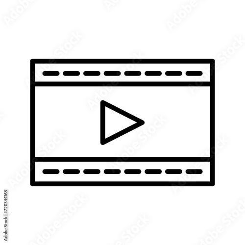 Video & Animation Vector Icon