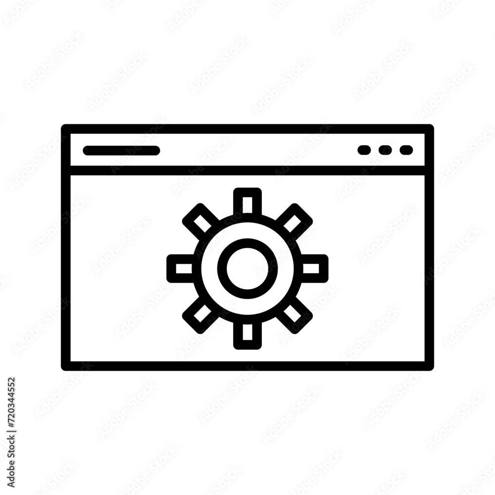 Web Optimization Vector Icon Web Optimization Vector Icon