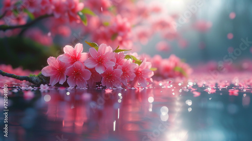 Zen cherry blossom