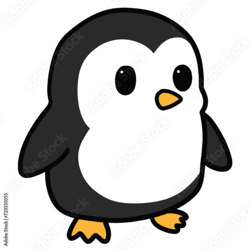 Cute Cartoon Penguin