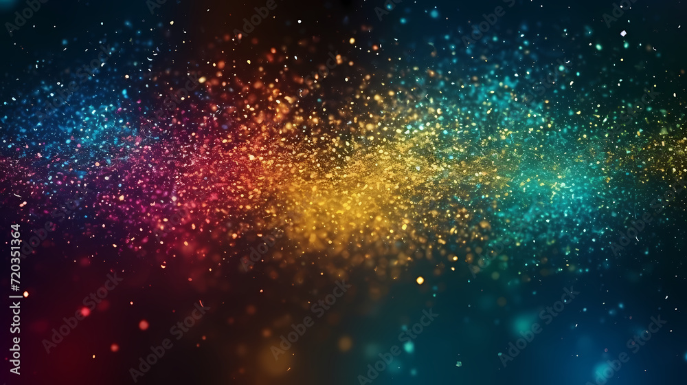 Featuring stunning soft bokeh lights and shiny elements. Abstract festive and new year background Featuring stunning soft bokeh lights and shiny elements. Abstract festive and new year background