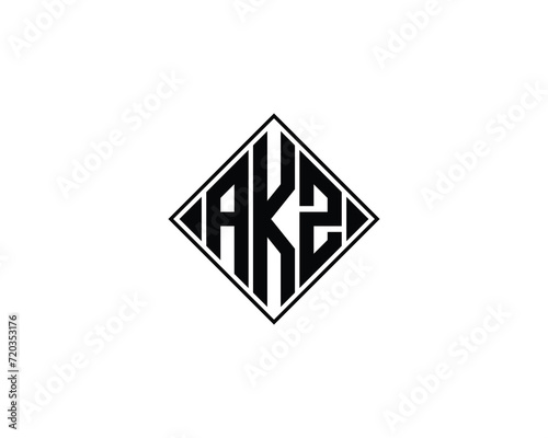 Free Download AKZ logo design vector template - GFXLoad