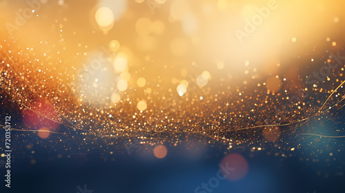 Featuring stunning soft bokeh lights and shiny elements. Abstract festive and new year background