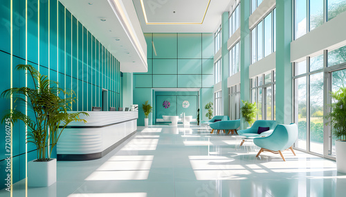 hospital reception space design