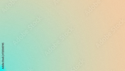 Aqua to Peach Grainy Gradient Background. abstract gradient background. Backdrop for header, banner and webpage. Noise Texture. Blurred Gradient Wall.